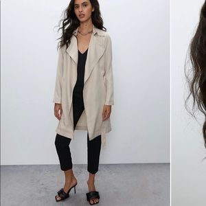 Aritzia Babaton Maximo trench coat XS